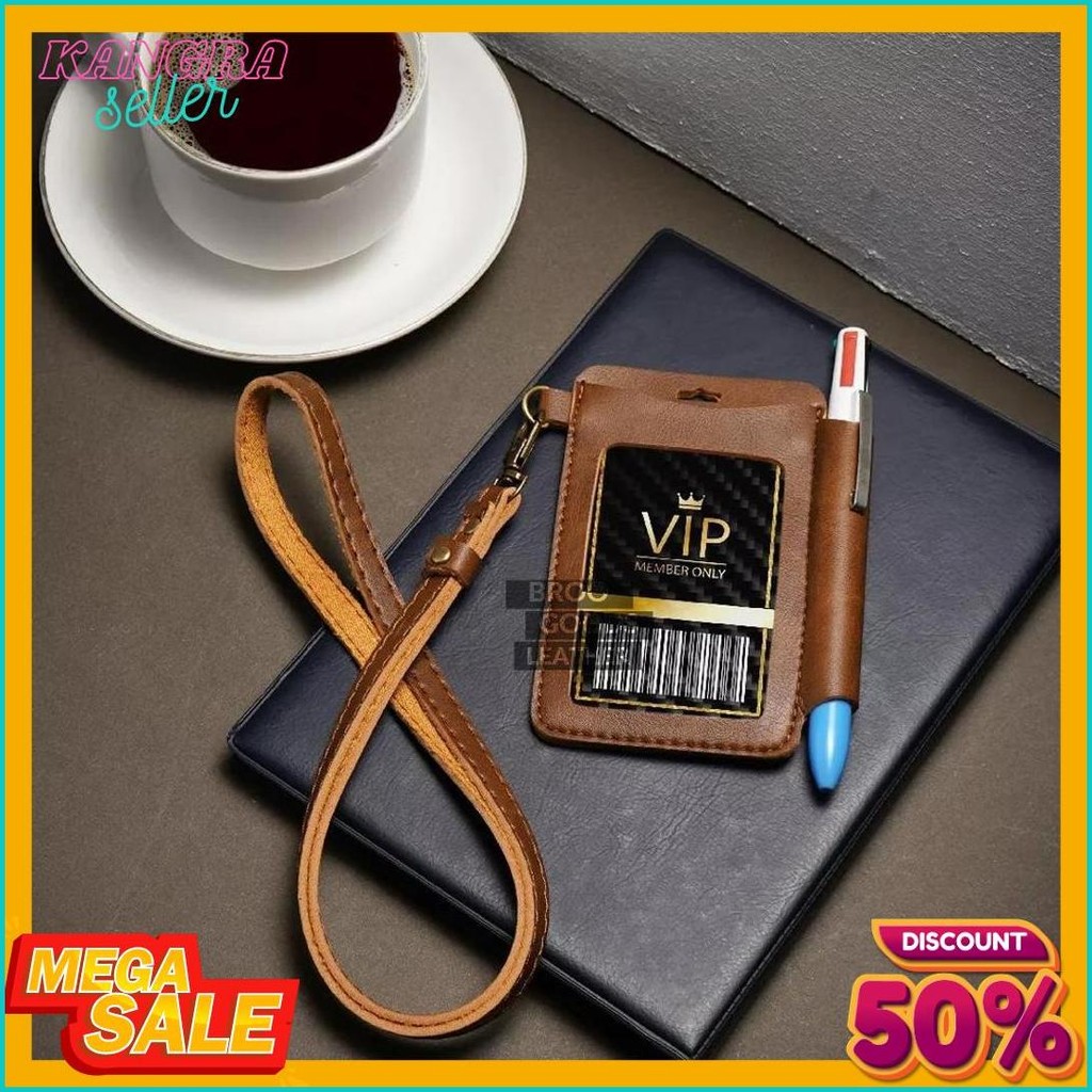 

Nametag Kuwe-Kuwe Id Card Holder Kulit Name Tag Lanyard Tali Id Holder Kostum Cetak Nama Dan Logo Holder Kalung Name Tag Kulit Lanyard Name Tag Holder Kulit Kantor Ada Slot Pulpen Bolpoin Terlengkap Dan Termurah