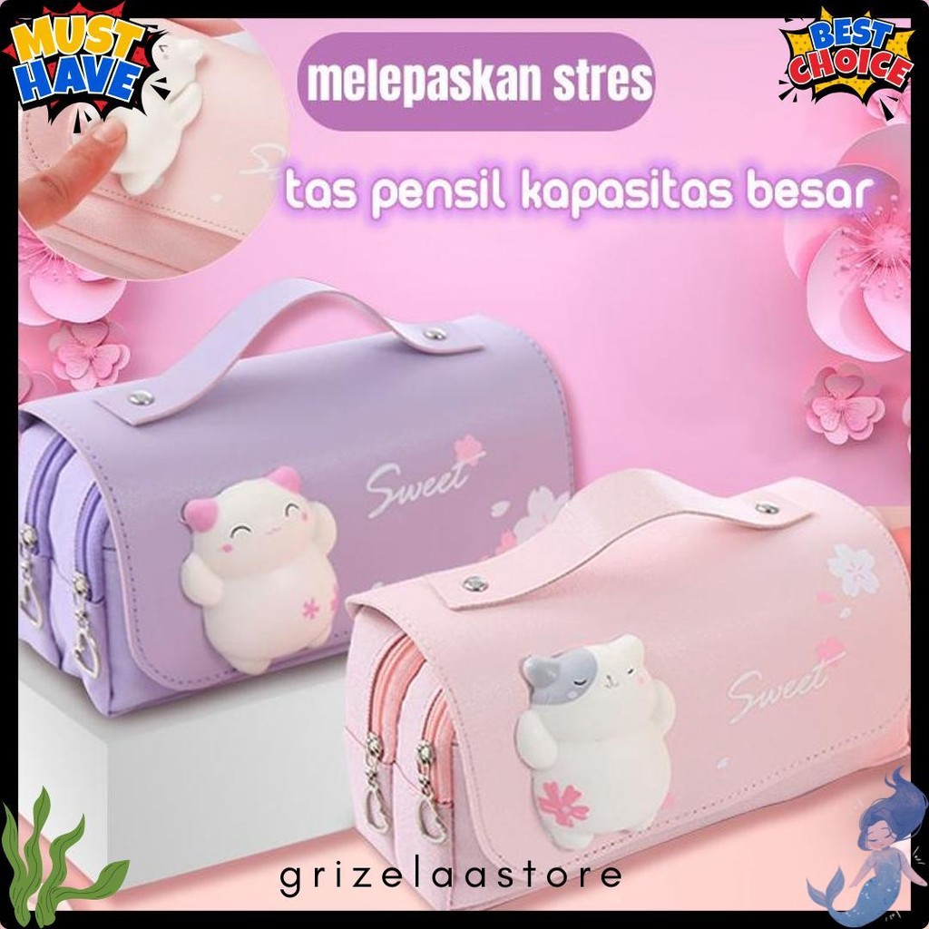 

Tas Pensil Kapasitas Besar Dengan Aksesori Stress Relief Bahan Tahan Air,Berbagai Pilihan Terlengkap Dan Termurah