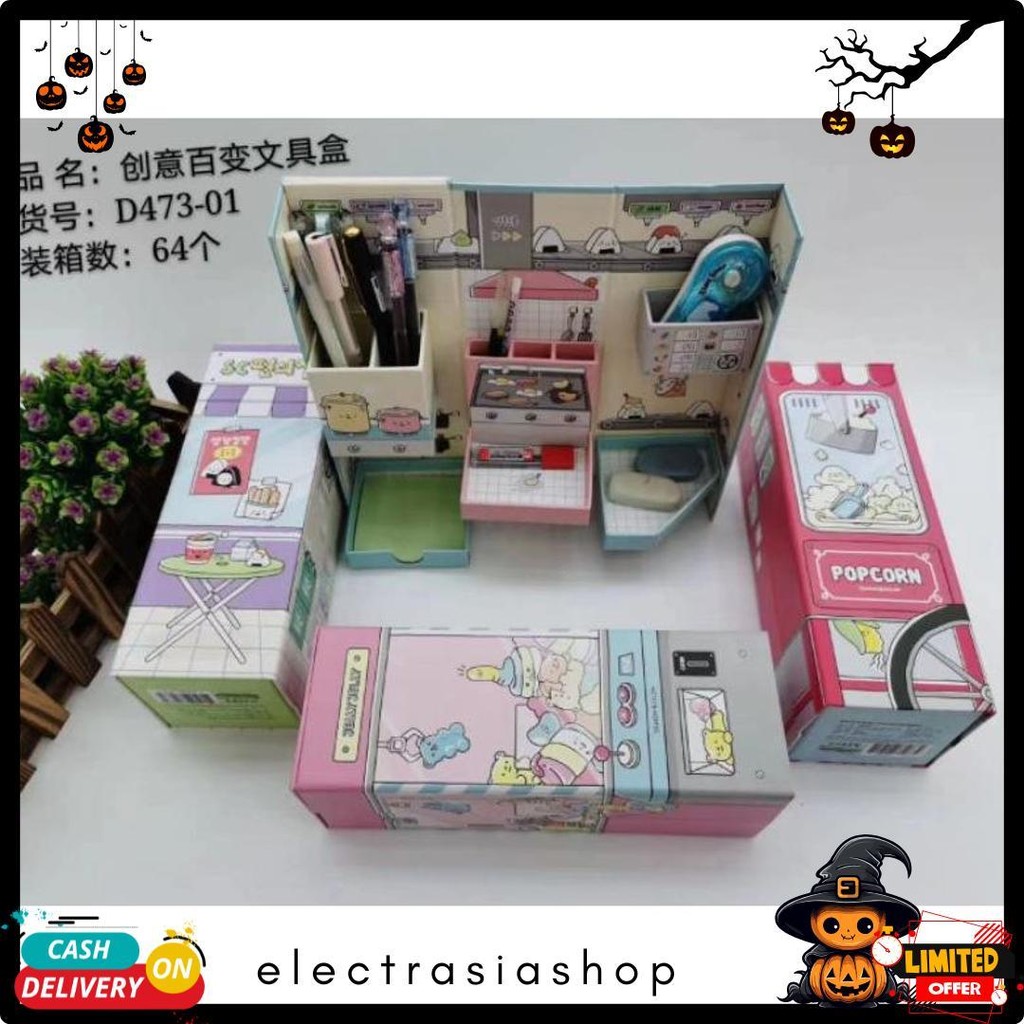 

Hd Kotak Pensil Karton Rak Berdiri Tingkat/Pencil Case/Pencil Box Terlengkap Dan Termurah