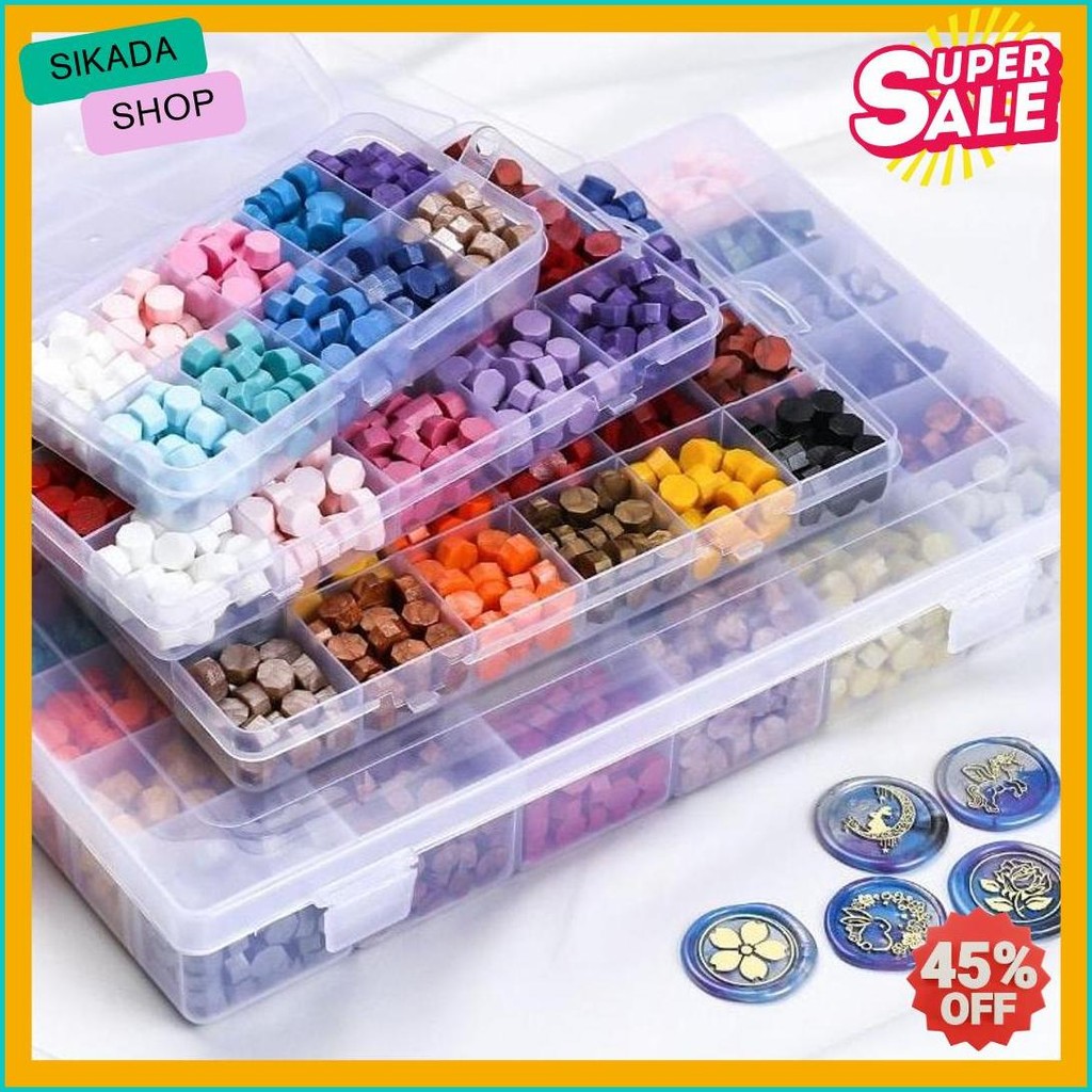 

Isi 200 Octagon Wax Particles Diy Lilin Wax Partikel 10 Color Diy Stempel Wax Terlaris! Produk Ini Banyak Dicari