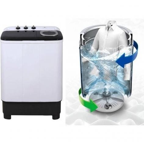 Murah Mesin Cuci ELECTROLUX EWS87261WA 7Kg Twin Tub EWS 87261 WA Non COD