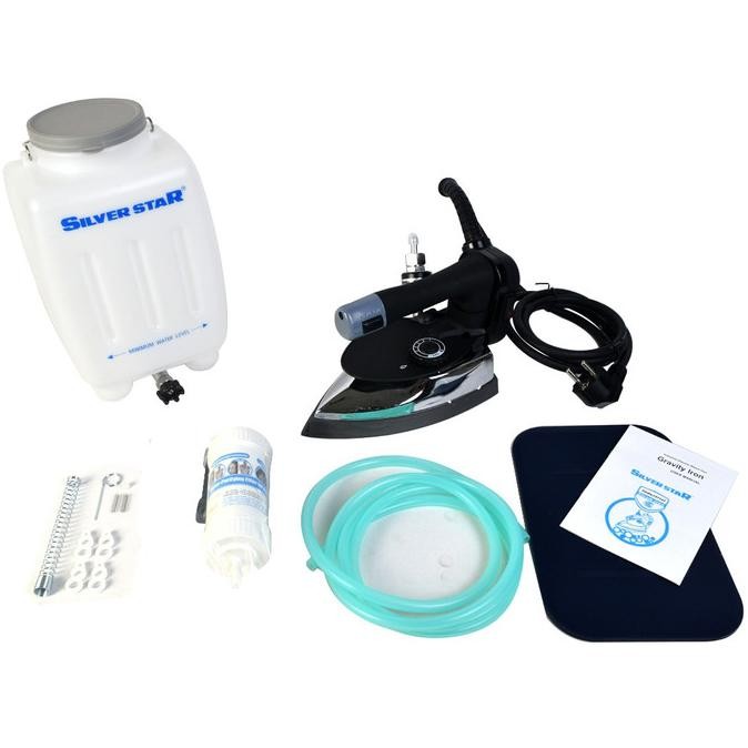 Murah Setrika Uap Listrik Silver Star ES-300 Eunsung Korea untuk Laundry Non COD