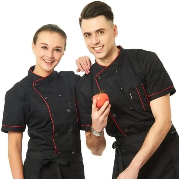 Baju Koki Chef Seragam Koki Seragam Chef Jaket Koki Jaket Chef