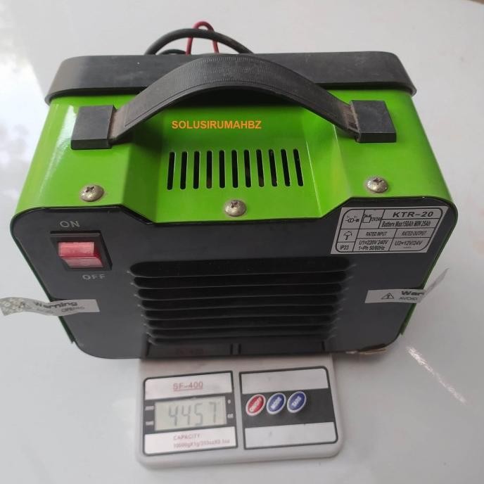 Ready oke] BATERAI CHARGER 20A KENTARO 700W U/AKI CB-20 20A SUPER QUALITY ACCU body besar 4500g an b