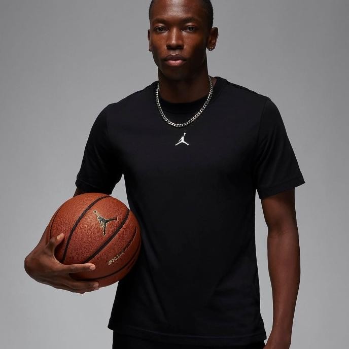Kaos Jordan Dri Fit Sport Sleeve Fn5829-010 100% Original Co