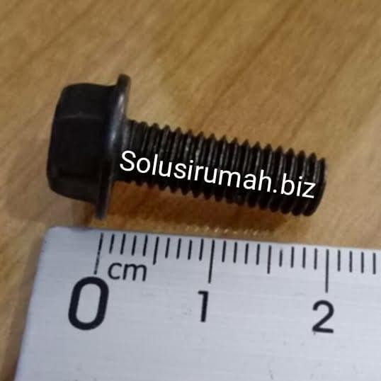 favorit] TIMcode00004129 Baut kiri 6x18 -M6 P1.0 / 6mm 6x1.0 Drat Ulir Terbalik