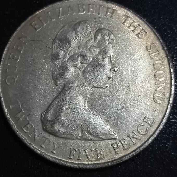 Produk Unggulan] uang koin kuno inggris ratu elizabeth tahun 1978