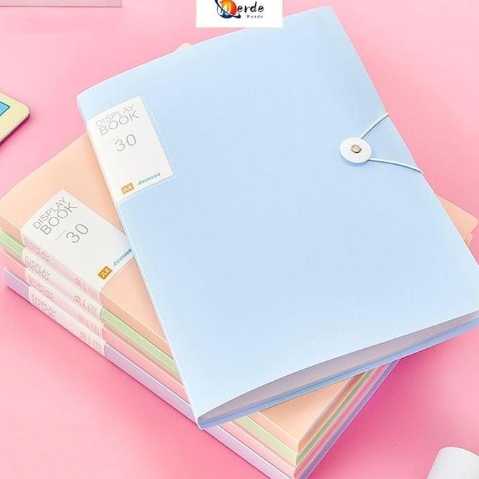 

30 Halaman Clear Holder A4 Map Document Keeper Map Dokumen File Display Book