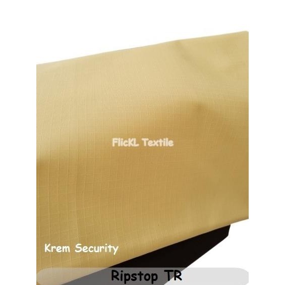 (Good) Bahan Kain Tornado Ripstop Cotton Katun Celana Baju Kemeja Seragam