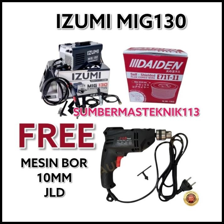Mesin Las Izumi Mig130 Mesin Las Co Mig 130 Izumi Mma Tig Mig Co Promo