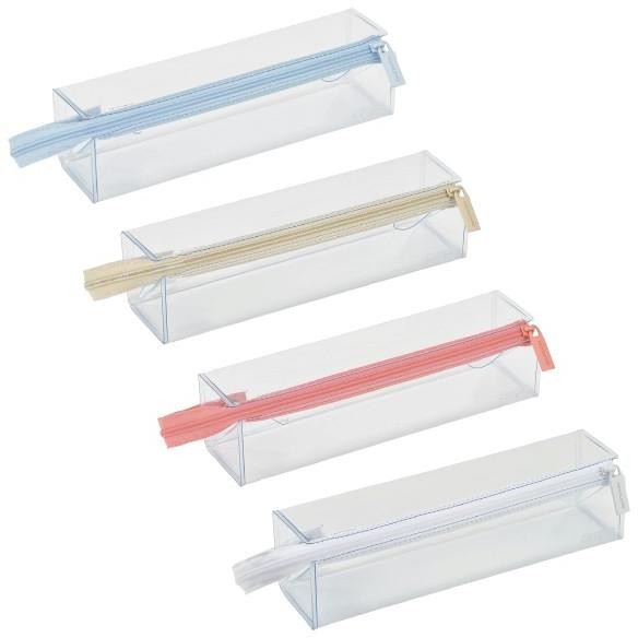

TERBARU - Kokuyo C2 Clear Type Pencil Case Tray Transparent Kotak Pensil Pouch