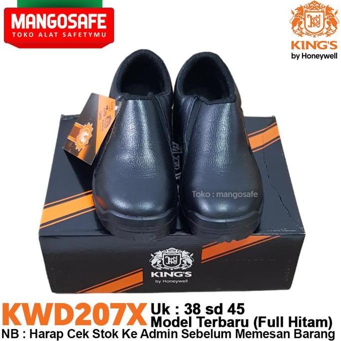 Safety Shoes Kings Kwd 207X / Sepatu Proyek Pendek Slip On Kwd207X  / Kings By Honeywell Kwd 207 X S