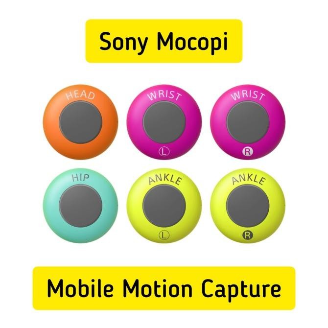 Sony Mocopi 3D Motion Capture System For Vr And Content Creation New Stok