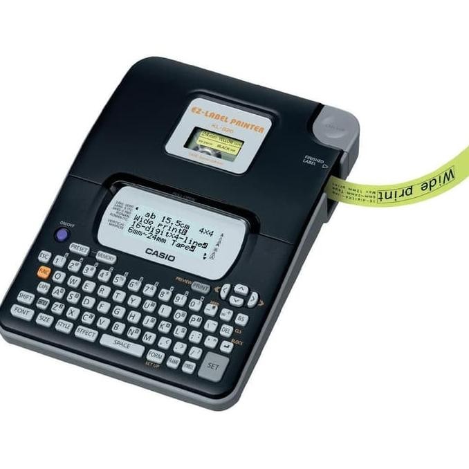

BEBAS ONGKIR - Casio Label Printer KL-820 - Mesin Label Printer Casio KL 820