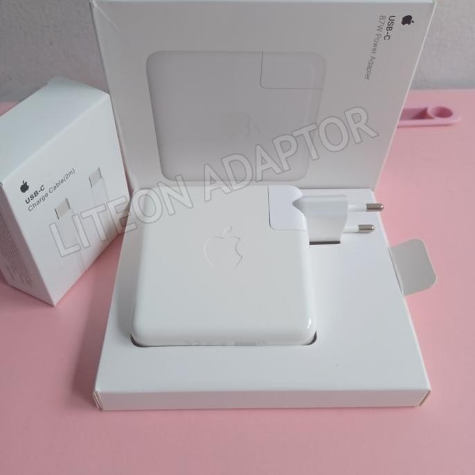 Adaptor Charger Macbook Pro 87 Watt Magsafe 87W Type C Original New Stok