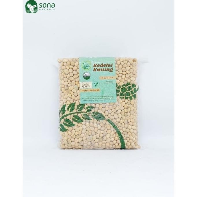 

(Good) Kacang Kedelai Kuning Organik - Lingkar Organik - 500gr