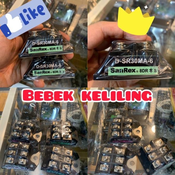 Sanrex / d-sr30ma-6 / d sr30ma 6 / mesin las (S)