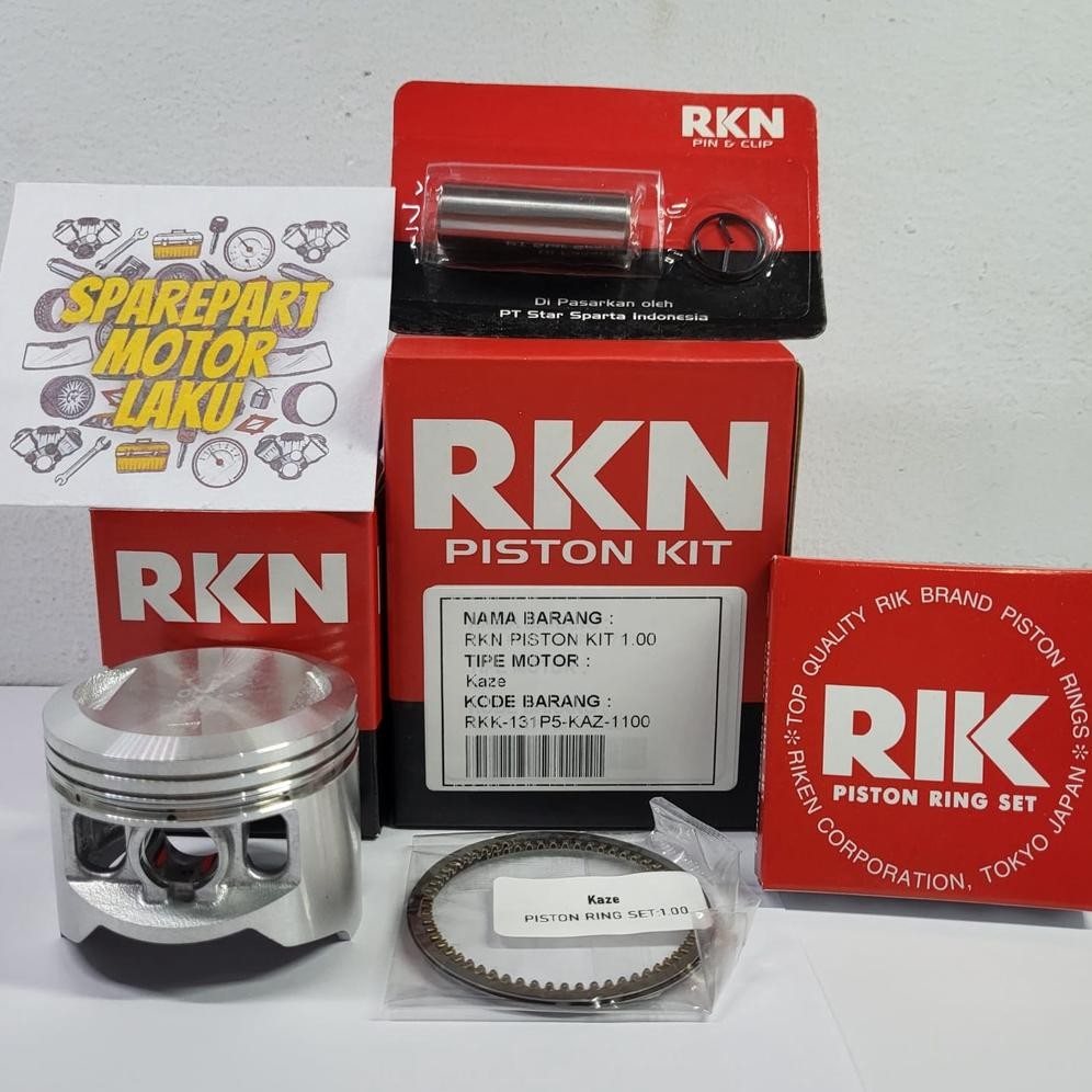 Piston Kit / Seher Paket Kaze Kz / Kaze R Rkn Rik Riken Oversize 125 150 175 200