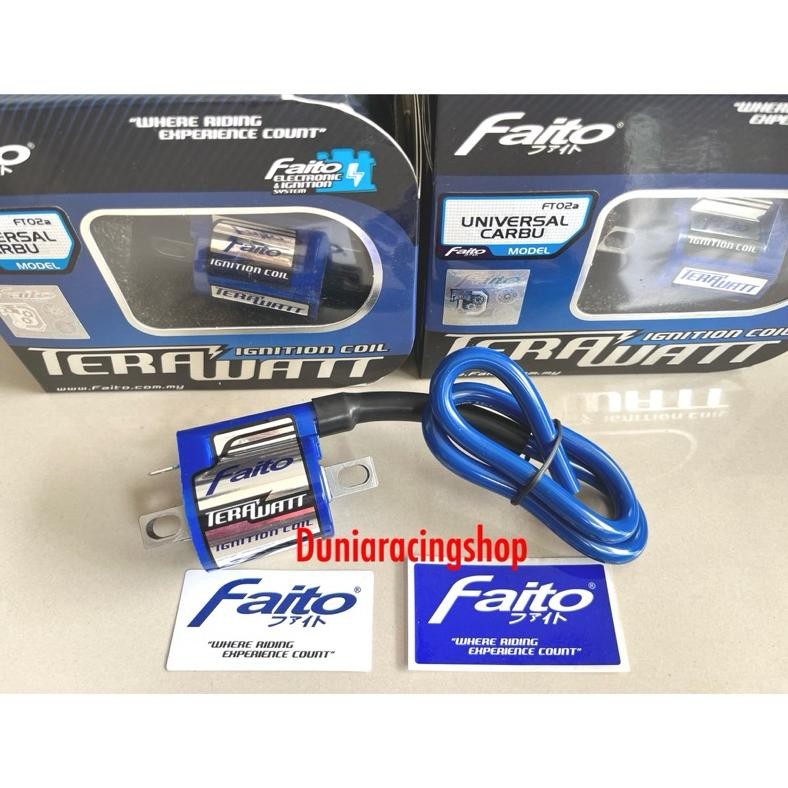 Koil Racing Faito Universal Coil Faito Untuk Motor Karbu Karburator Motor Injeksi Koil Faito Terawat