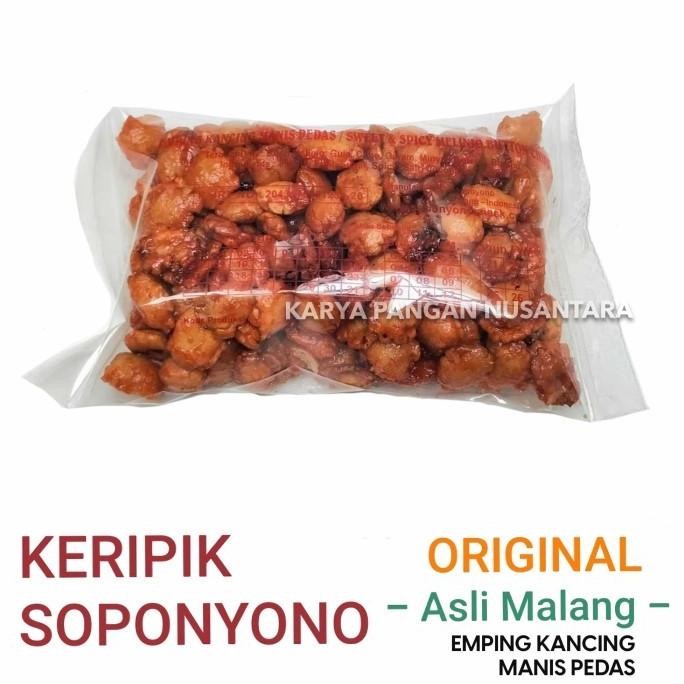 

(Good) Emping Kancing Soponyono Original / Emping Manis Soponyono Malang