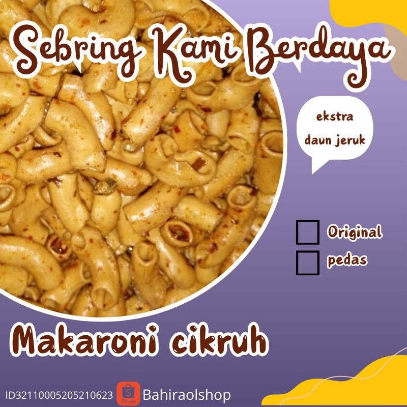 

Sebring Kami Berdaya/makaroni bantet cikruh