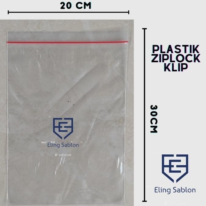 (Good) Plastik Klip 25X16 16X25 murah tebal