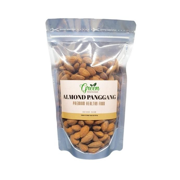 

(Good) KACANG ALMOND PANGGANG 250 Gram - ROASTED ALMOND 250gr