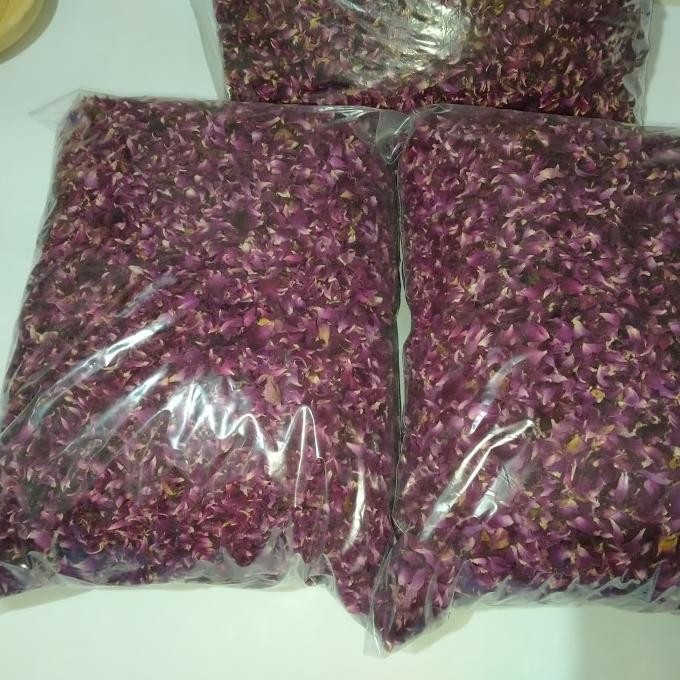 

DRIED ROSE PETALS/Kelopak bunga mawar kering/Teh mawar 1kg Terlaris