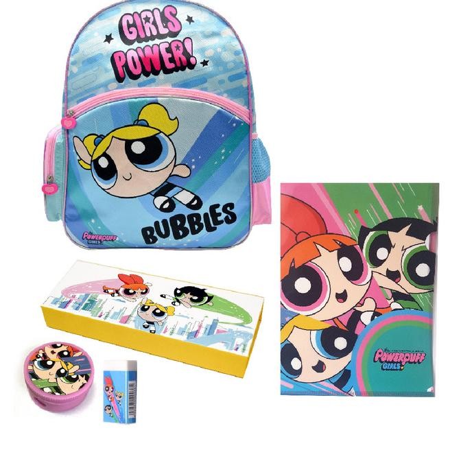 

TERBARU PAKET STATIONERY KARAKTER POWERPUFF GIRLS - BUBBLES !!!!!