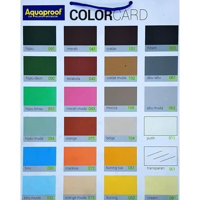 Cat Pelapis Anti Bocor AQUAPROOF 4 Kg 5 Kg / AQUAPROOF Exterior