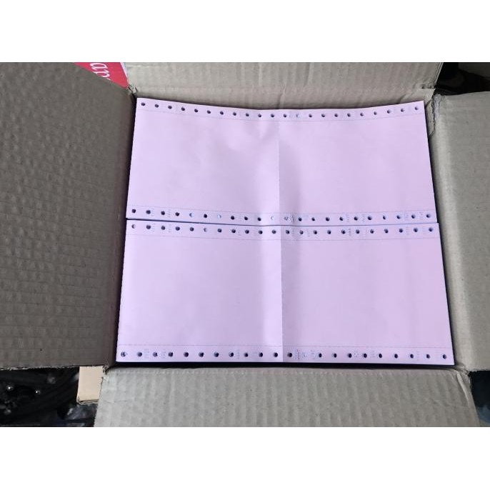 

TERLARIS - paper print continuous form 9.5 x 11/2 2 ply kertas continuous