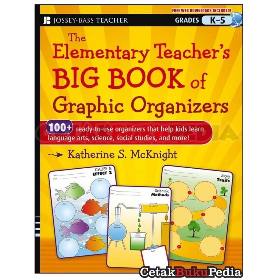 

Worldbook The Elementary Teacher'S Big Book Of Graphic Organizers K 5 Softcover