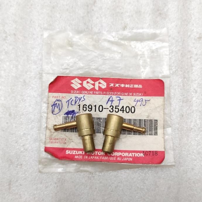 TERMURAH - nipple nepel selang oli samping suzuki RC80 RC100 RC110 RC sprinter crystal original