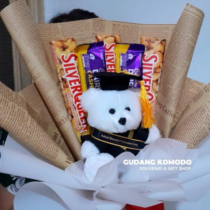 

[PREMIUM] Savo Buket Boneka Wisuda Snack Bouquet Coklat Kelulusan Terlaris