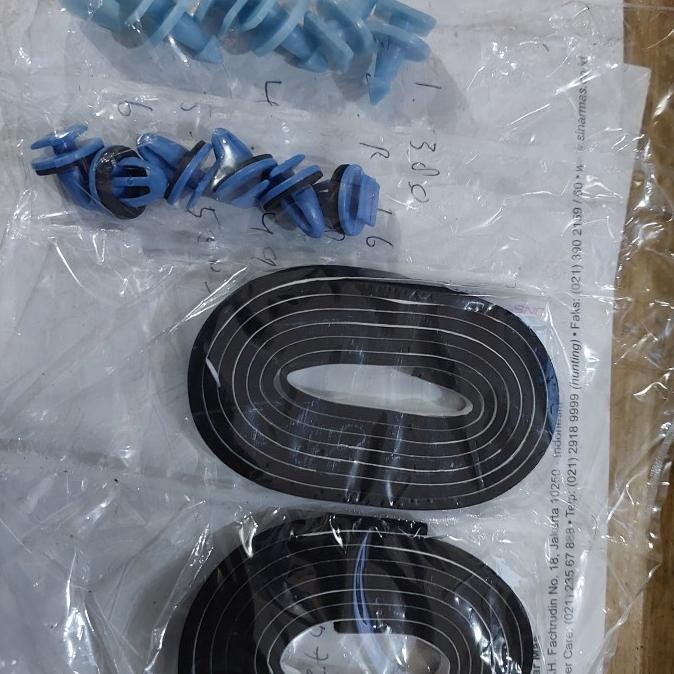 klip dan karet moulding luxio 16-19ori