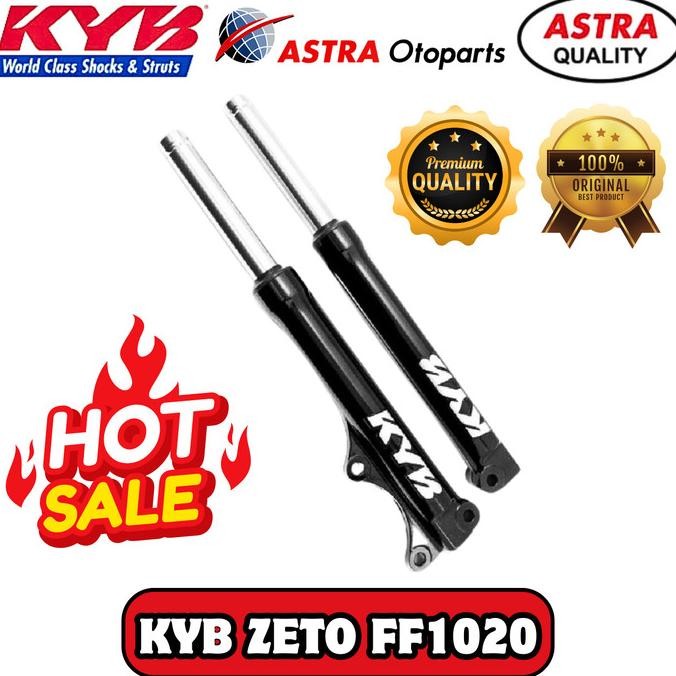 SHOCK DEPAN MOTOR YAMAHA MIO SPORTY MIO SMILE KYB ZETO FF 1020 ORI