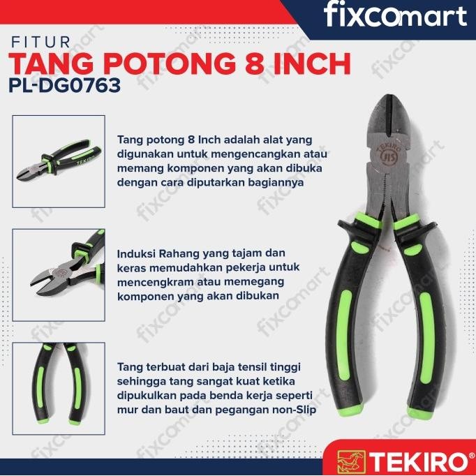 Murah Tekiro Tang Potong 8" / Tang Tekiro / Tang Kabel
