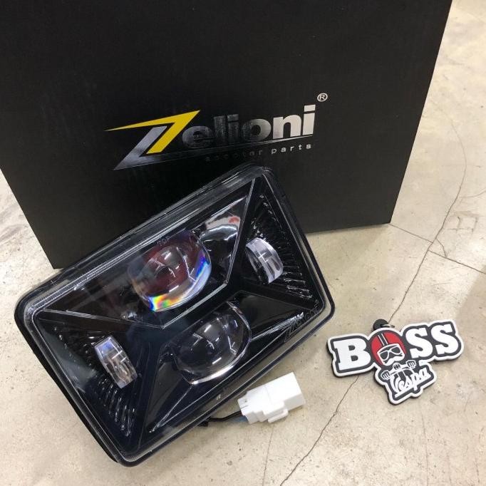 Headlamp LED Daymaker Zelioni Smoke Vespa S