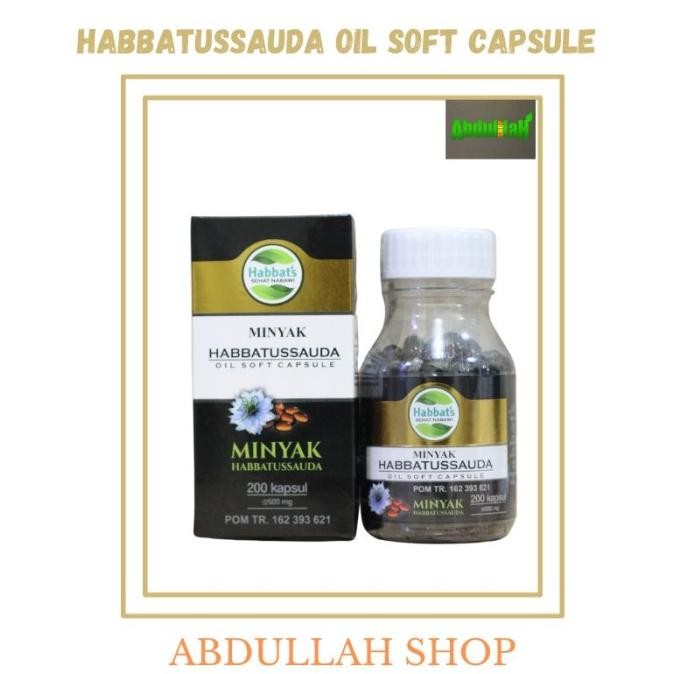 

Minyak Habbats Habbatussauda Oil Soft Capsule isi 200 . Habats NUG