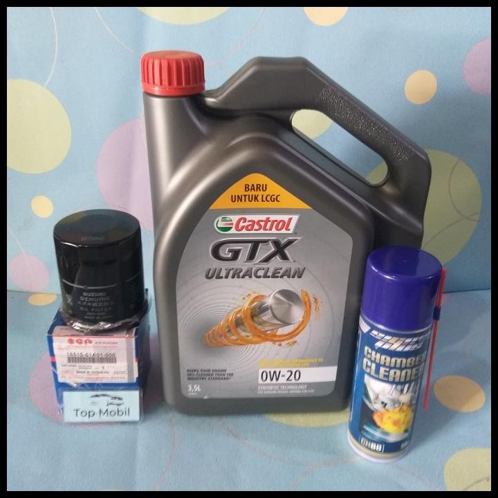 Paket Oli Castrol Magnatec 0W-20 Escudo Aerio Vitara Baleno Futura