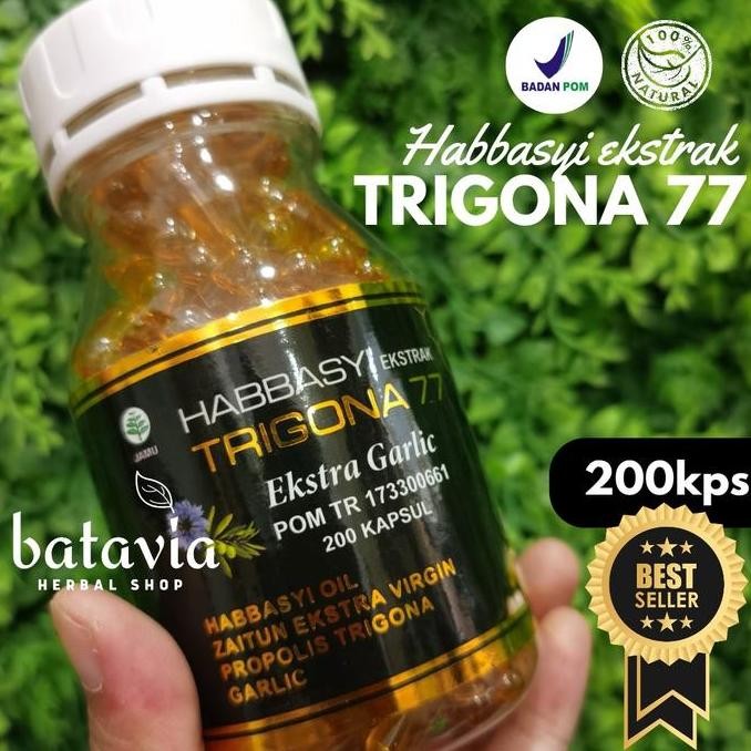 Habbatussauda Trigona 77 Habbasyi ekstra garlic NUG