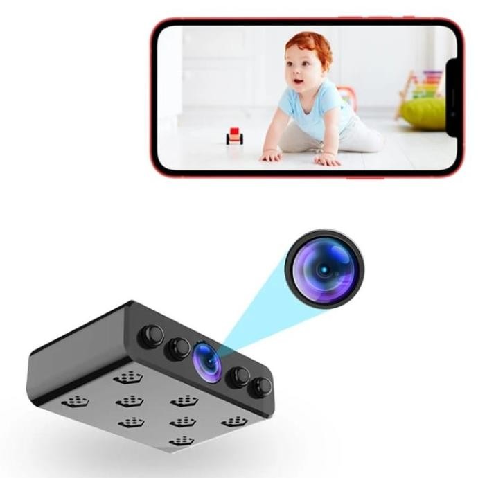 CCTV Mini Nirkabel HD 1080P Kamera Pengintai Camera Rahasia IWFcam ENC