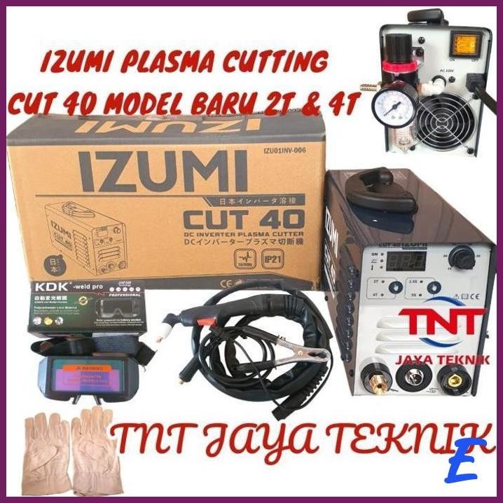 | TTJ | IZUMI CUT 40 MESIN PLASMA CUTTING IZUMI CUT-40 / MESIN LAS POTONG PLASMA CUTTER IZUMI CUT 40