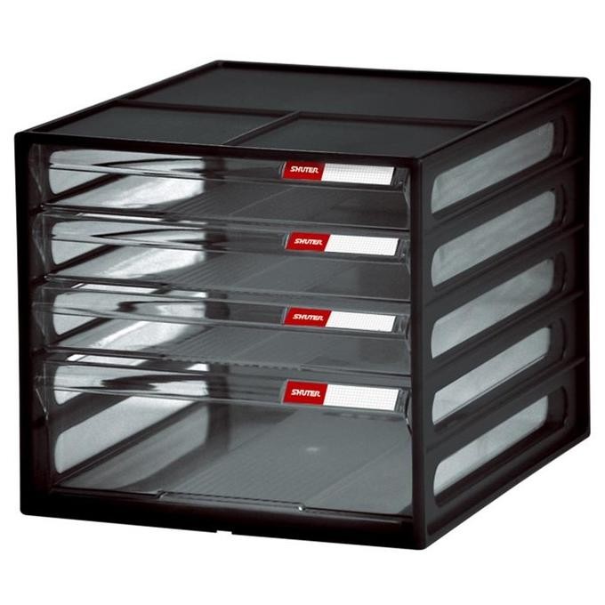 

Rak DD-113/1213 Shuter Desk File Organizer (Black) GLM