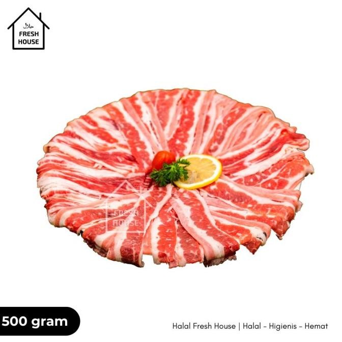 

Beef Slice Super Marinasi BBQ/Teriyaki/Blackpapper/Hot Spicy 500gr H24S