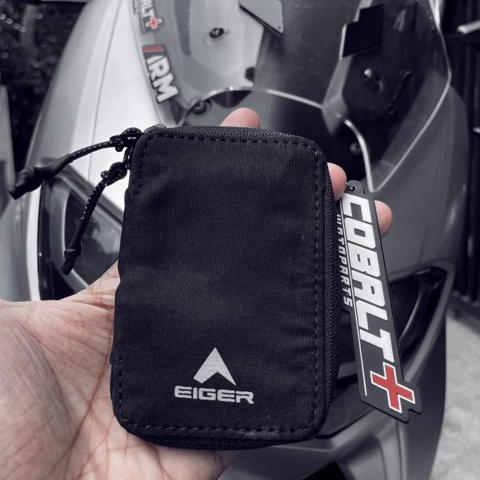 gantungan kunci model dompet Eiger percha