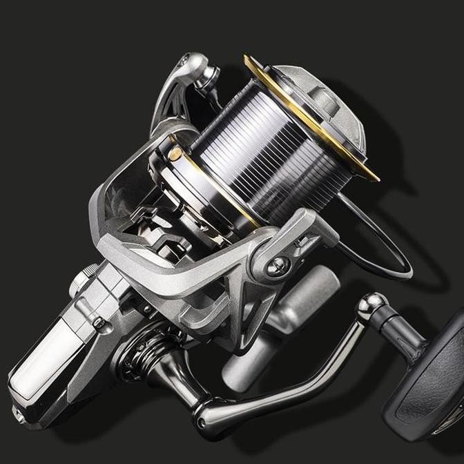 Promo Shilihui Big Fishing Reel Ril Pancing 8000 9000 10000 12000 14000 Spinning Reel Drag 20Kg Powe