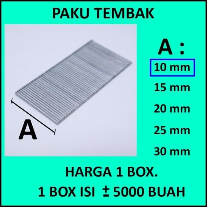 

F10 - Isi Paku Tembak Angin / Staples Gun Type Paku I