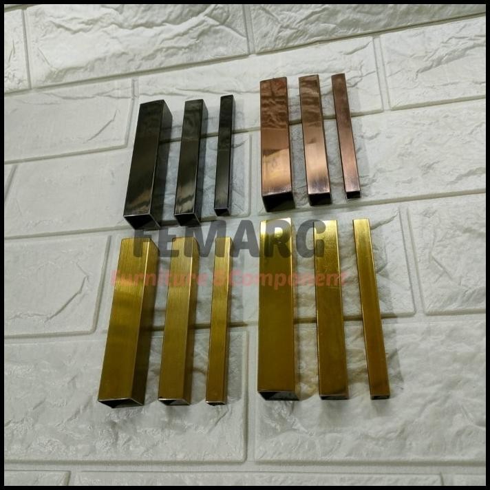 Hollow Stainless 20X40Mm Femarg Sus 201 Mirror Gold |Rose Gold |Black