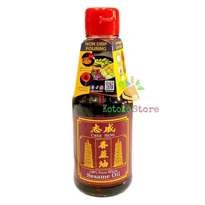 

Chee Seng 100% Pure White Sesame Oil / Minyak Wijen Pagoda 160ml murah